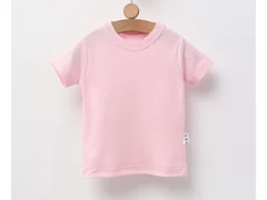 Tricou copii, 100% bumbac, roz
